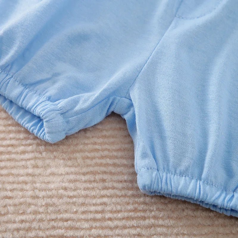 2 pcs Set Cute Dinosaur Comfortable Jumpsuit + Shorts - itzy bitsy