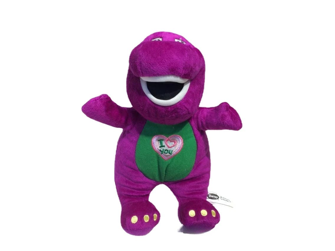 25/30cm Interactive Barney Plush Toys With Music - itzy bitsy