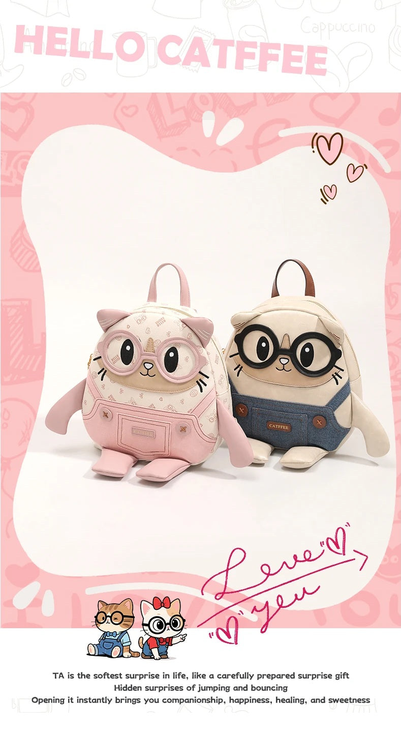 Hello Catffee Cute Doll Backpack