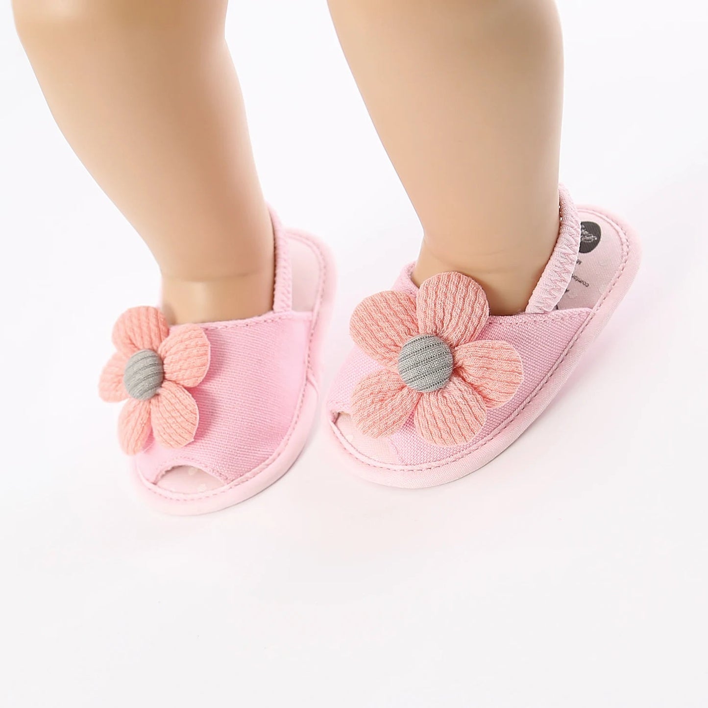 2pcs Set Baby Girls Sandals + Headband - itzy bitsy