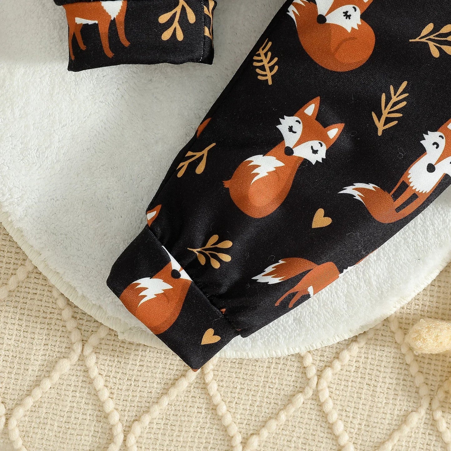 2PCS Set Cute Animal Print Hoody + Pants - itzy bitsy