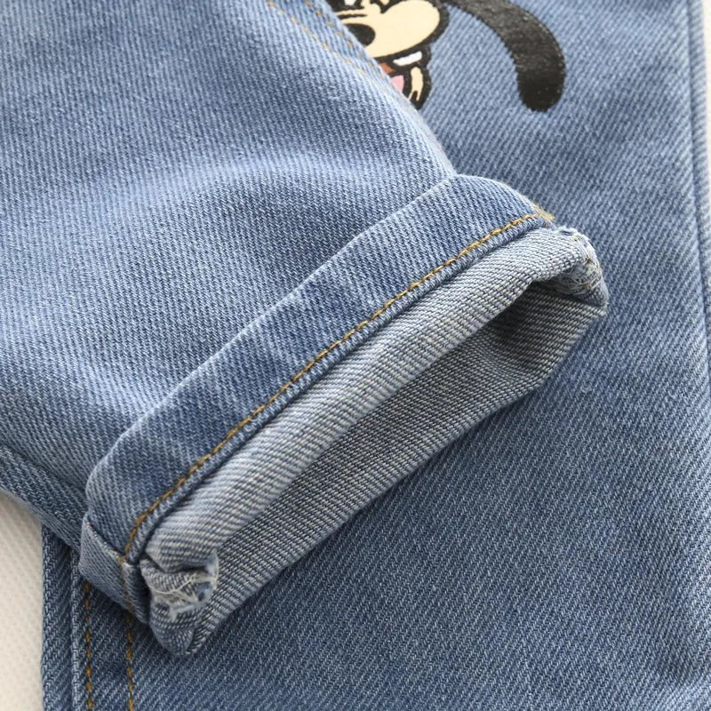 2pcs Set Mickey Mouse Long Sleeve Tops + Jeans Pants for Boys - itzy bitsy