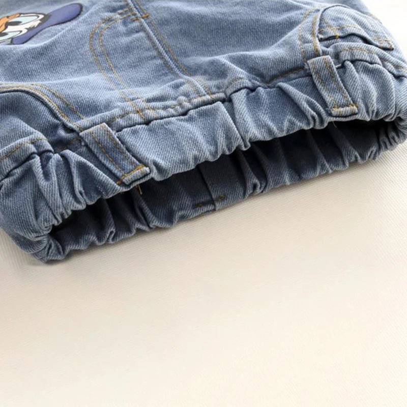 2pcs Set Mickey Mouse Long Sleeve Tops + Jeans Pants for Boys - itzy bitsy