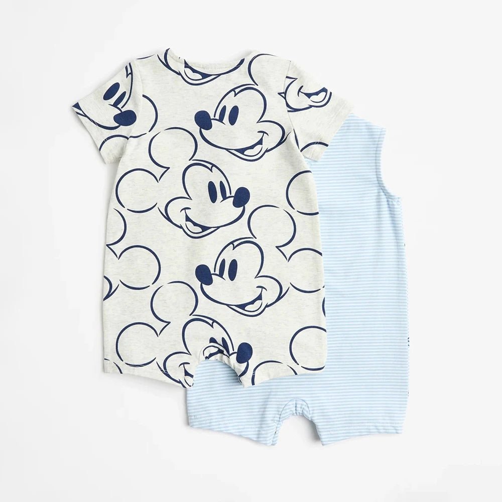 2Pcs Summer Mickey Mouse Jumpsuits - itzy bitsy
