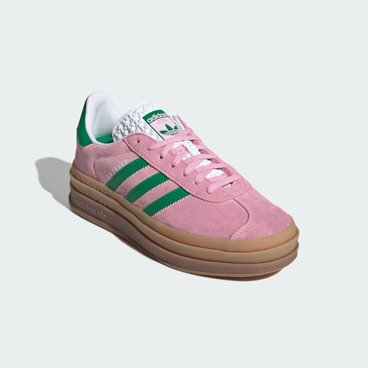 Pink/Green Gazelle Bold Shoes