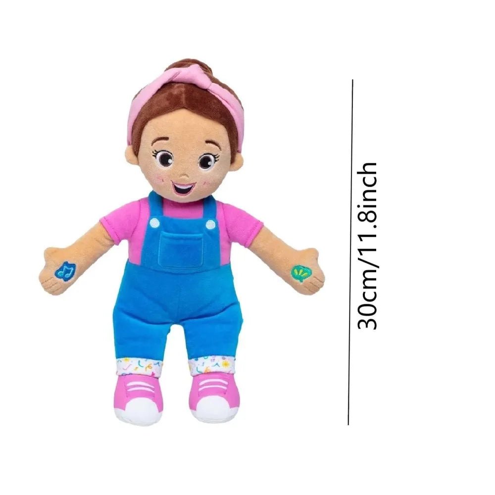 30cm Ms. Rachel Interactive Plush Doll - itzy bitsy