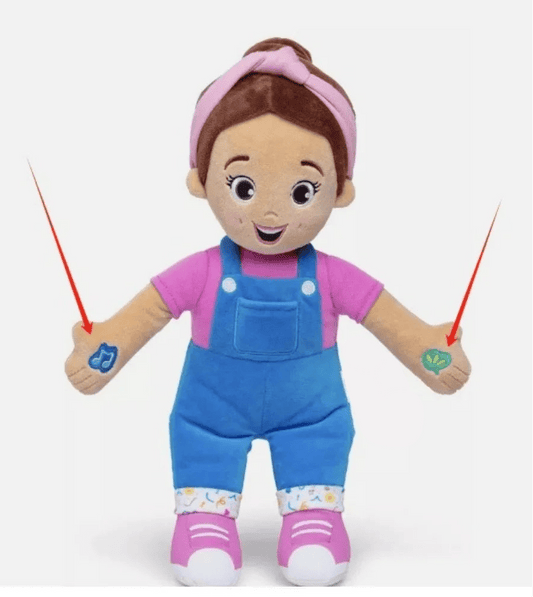30cm Ms. Rachel Interactive Plush Doll - itzy bitsy