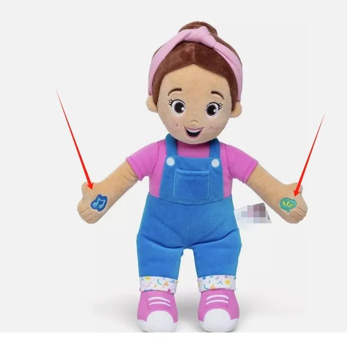 30cm Ms. Rachel Interactive Plush Doll - itzy bitsy