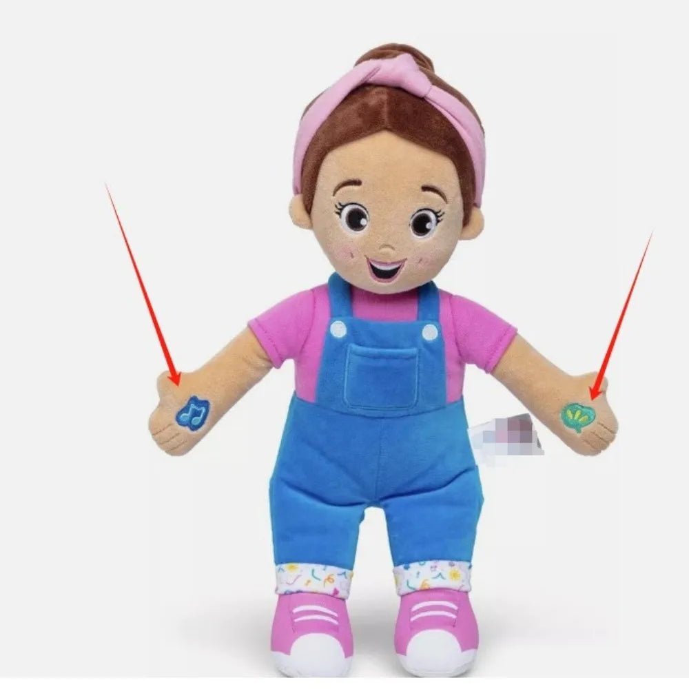 30cm Ms. Rachel Interactive Plush Doll - itzy bitsy