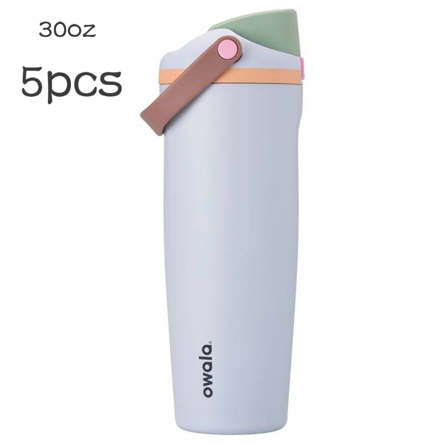 Wholesale Owala 30oz FreeSip Sway Stainless Steel Tumbler Water Bottle (5pcs)