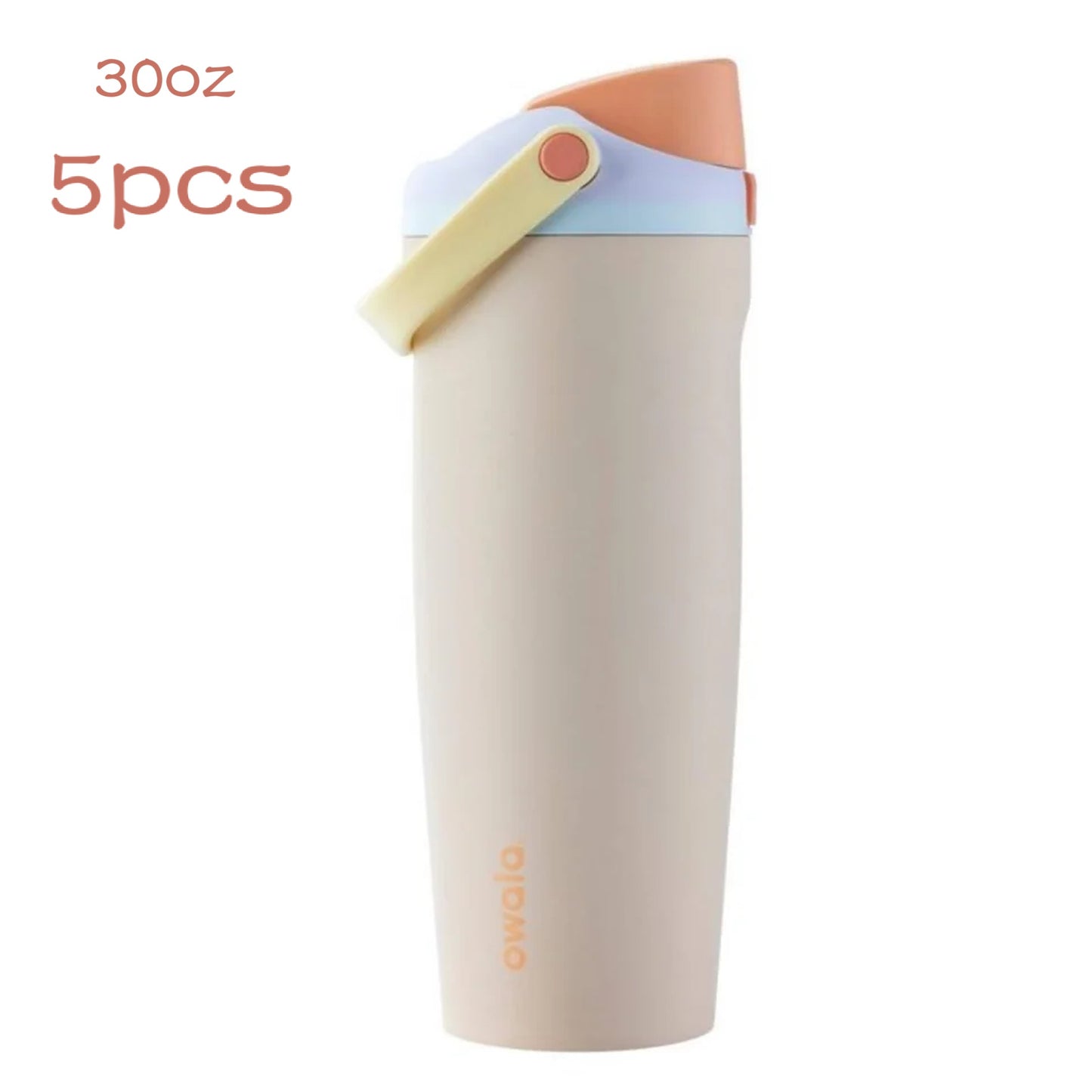 Wholesale Owala 30oz FreeSip Sway Stainless Steel Tumbler Water Bottle (5pcs)