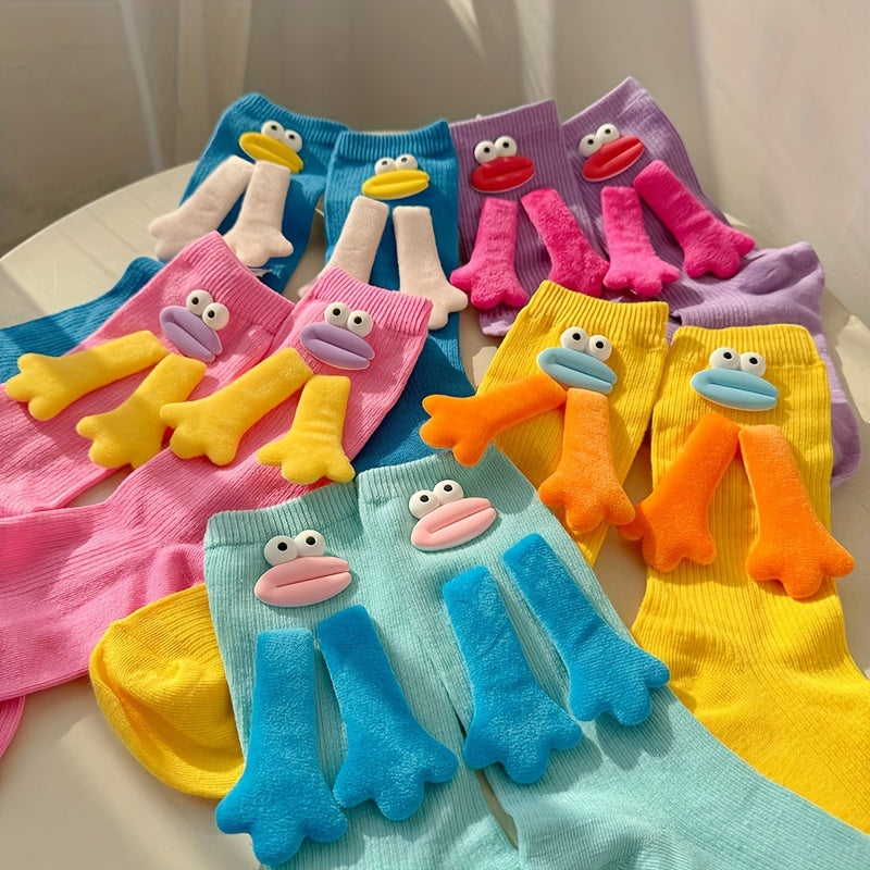 Cute & Funny Hand Mid Tube Socks - Itzy bitsy