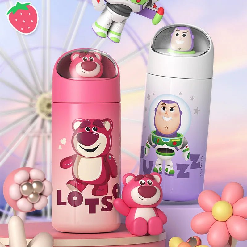 350ML Lotso, Alien & Buzz Insulated Water Bottle - itzy bitsy
