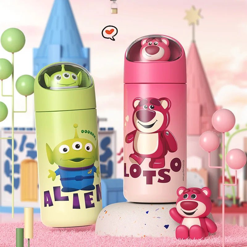 350ML Lotso, Alien & Buzz Insulated Water Bottle - itzy bitsy