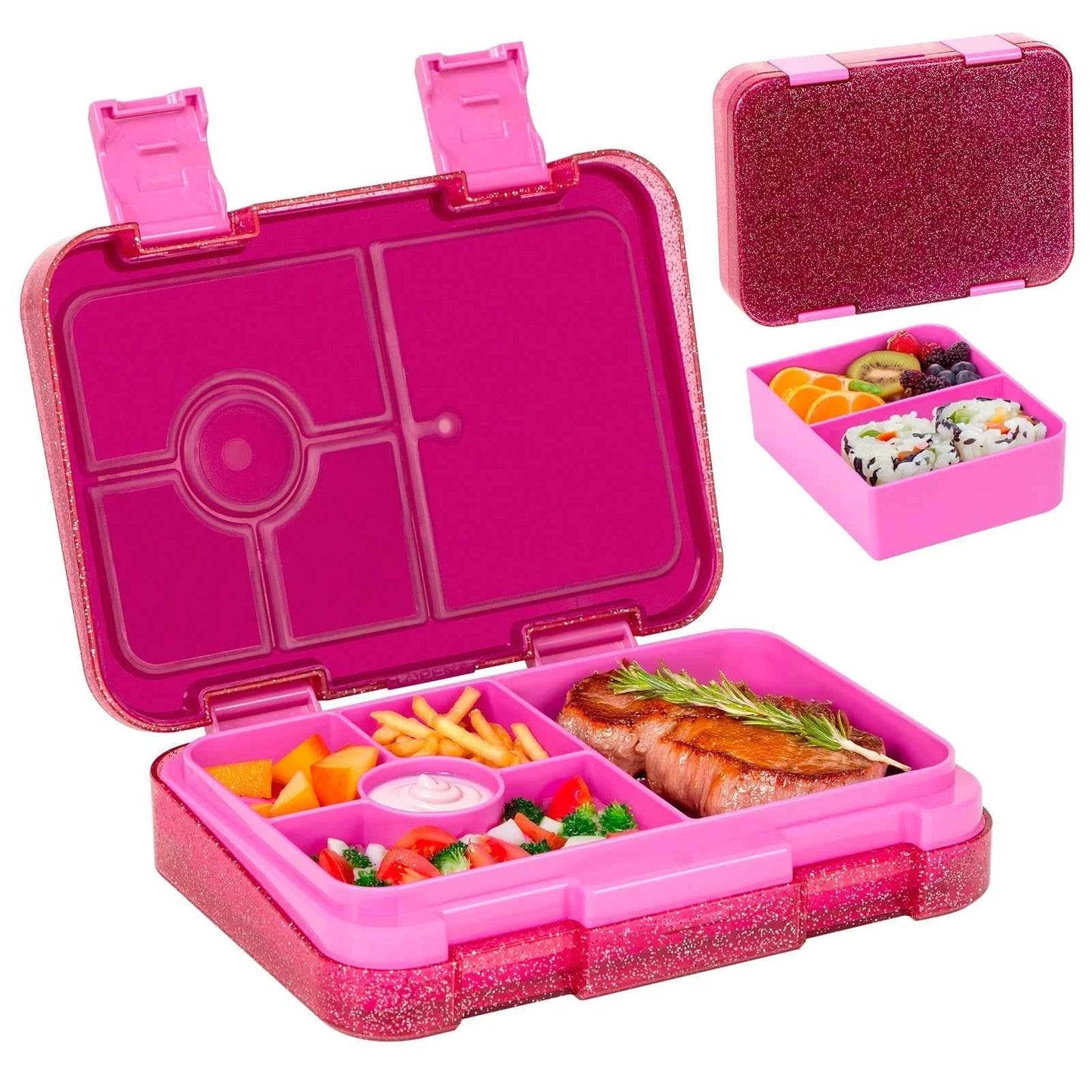 37oz Adorable Cartoon Printed Bento Box Leakproof BPA - Free - itzy bitsy