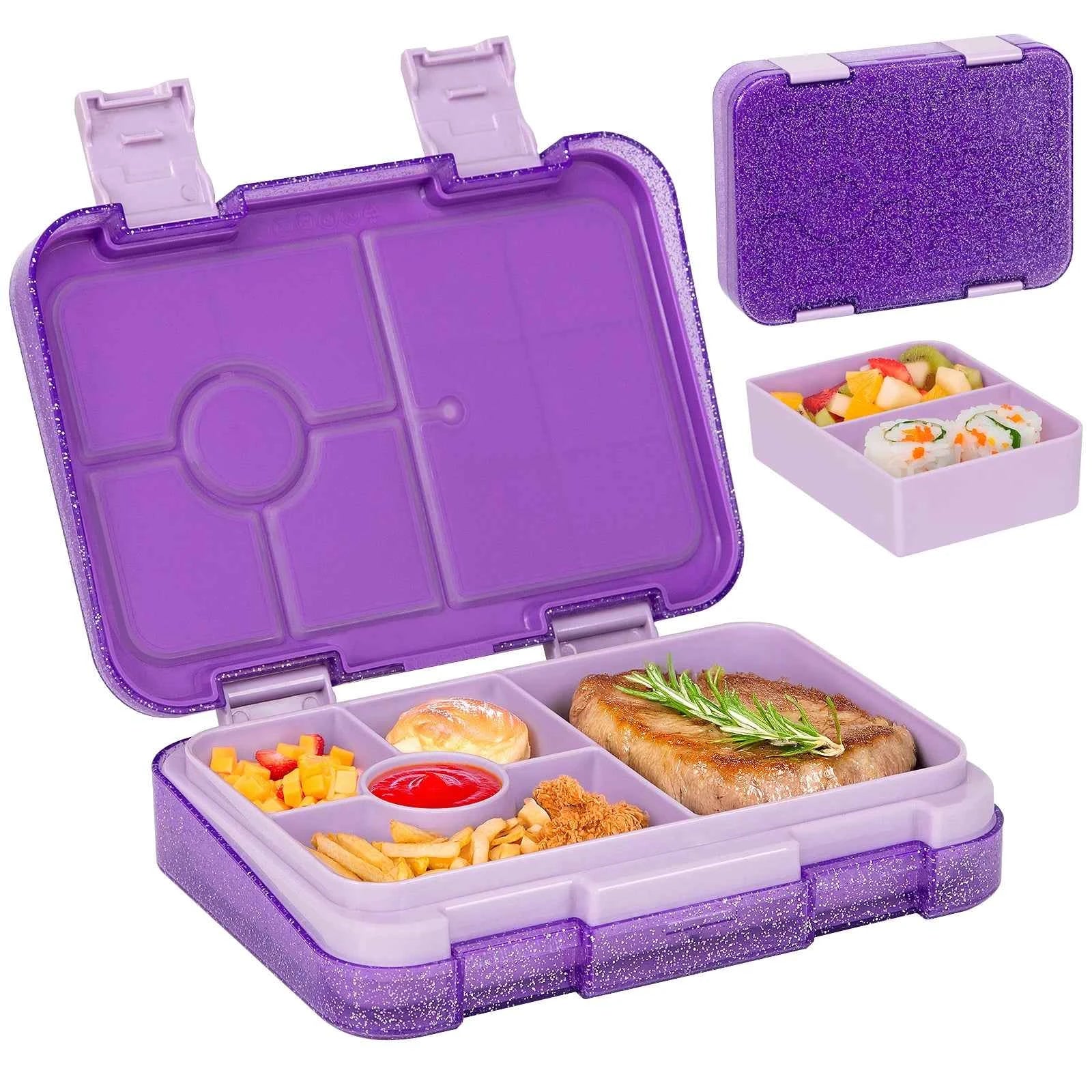 37oz Adorable Cartoon Printed Bento Box Leakproof BPA - Free - itzy bitsy