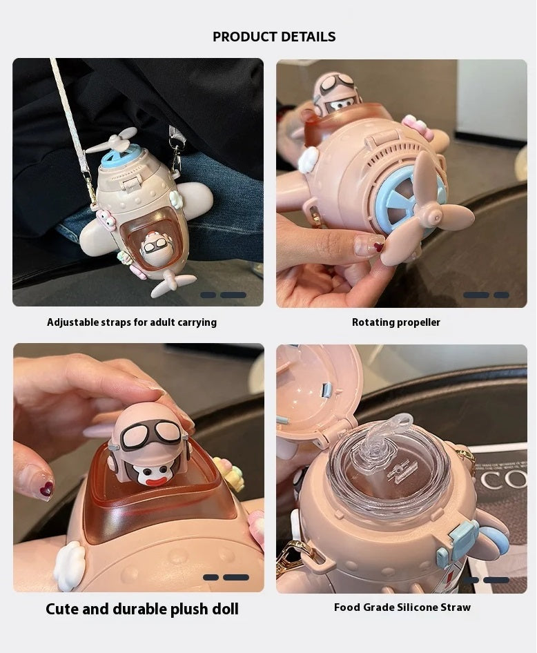 Children's Sip Cup Water Bottle