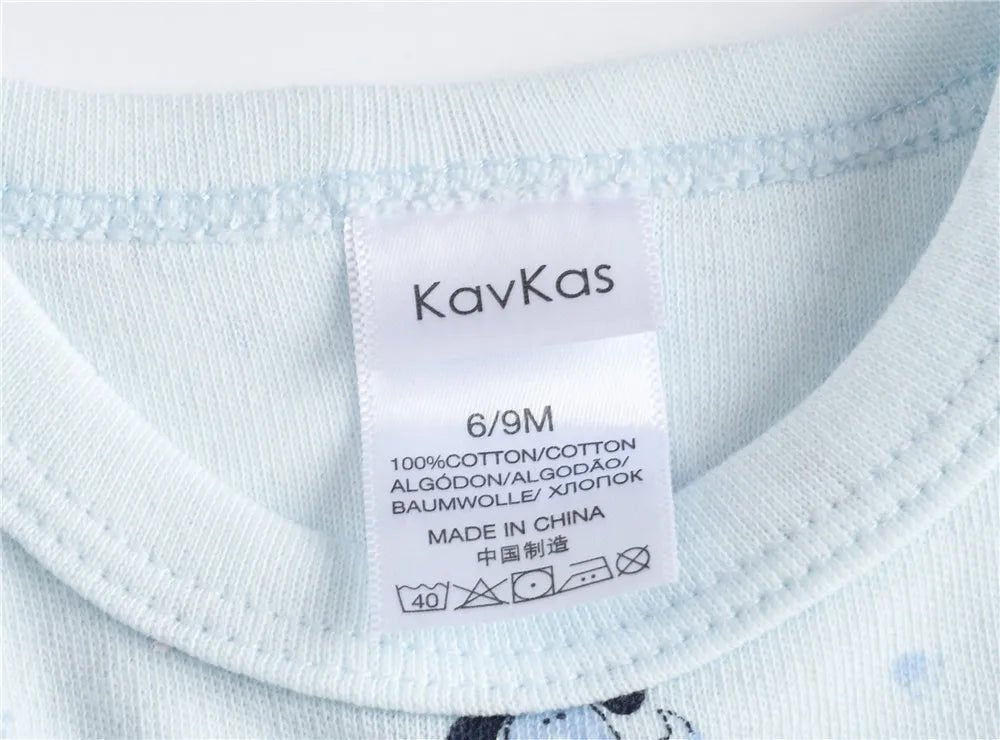 3pcs / 6pcs Set Baby Boy Long Sleeve Bodysuit - itzy bitsy