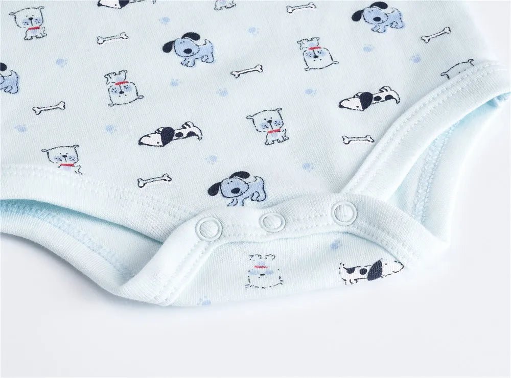 3pcs / 6pcs Set Baby Boy Long Sleeve Bodysuit - itzy bitsy