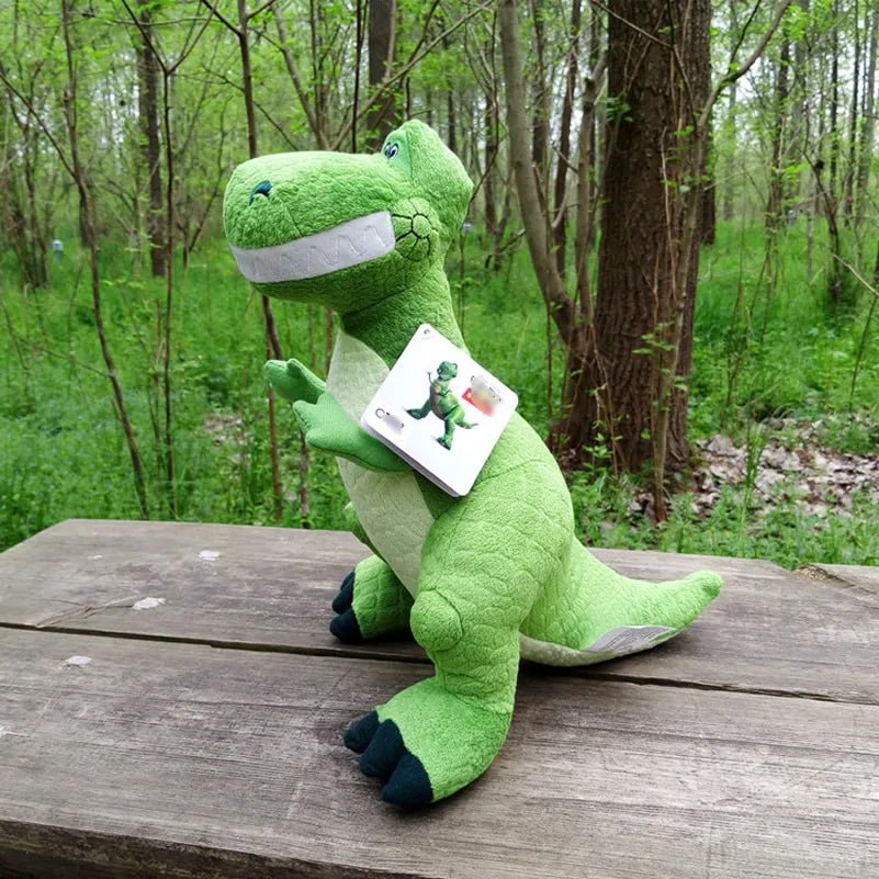 40cm Toy Story the Green Rex Dinosaur Plush Soft Toy - itzy bitsy