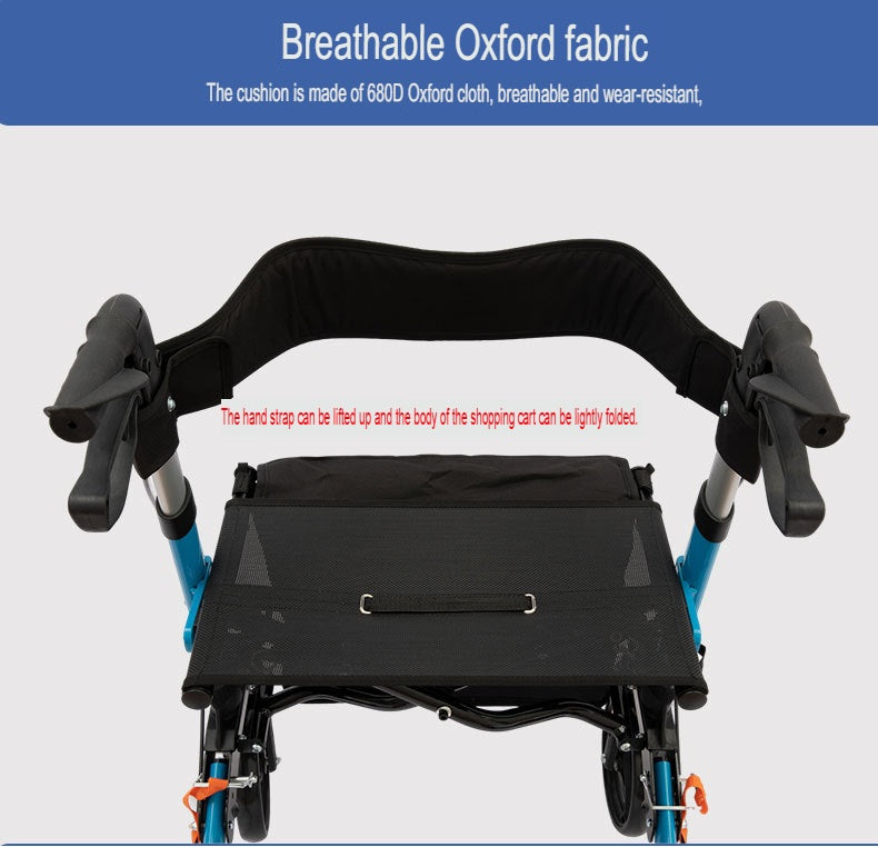 Multi-functional Elderly four-wheel Walker