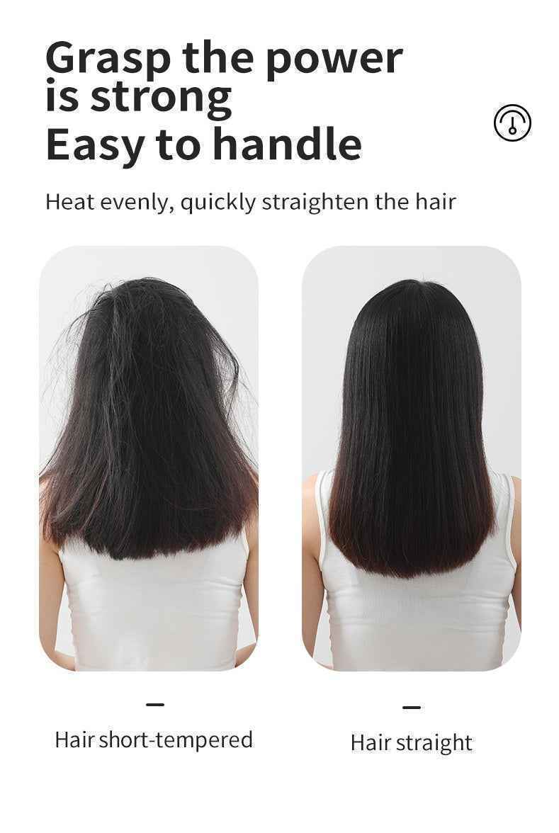 Pink Multifunctional Electric Hair Straightening Comb (Copy)