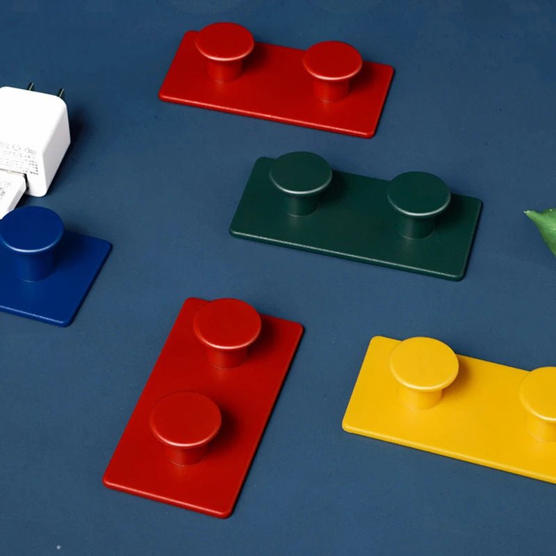 4pcs/set Building Block Key Holder / Wall Hook - itzy bitsy