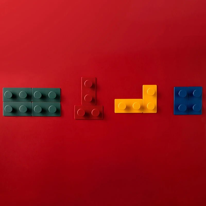 4pcs/set Building Block Key Holder / Wall Hook - itzy bitsy