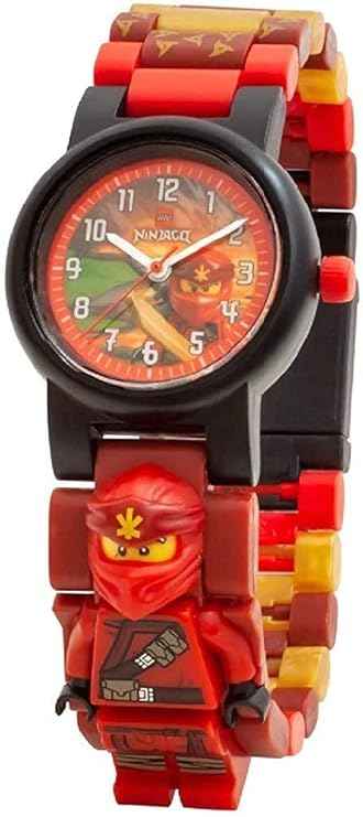LEGO Classic Mini Figure Kids Buildable Analog Quartz Watch 6+