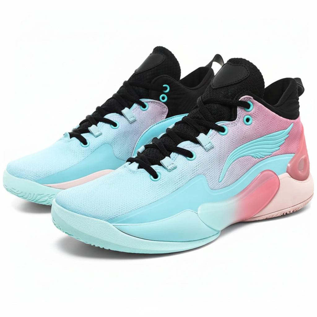 Unisex High-Performance Court Sneakers - Black