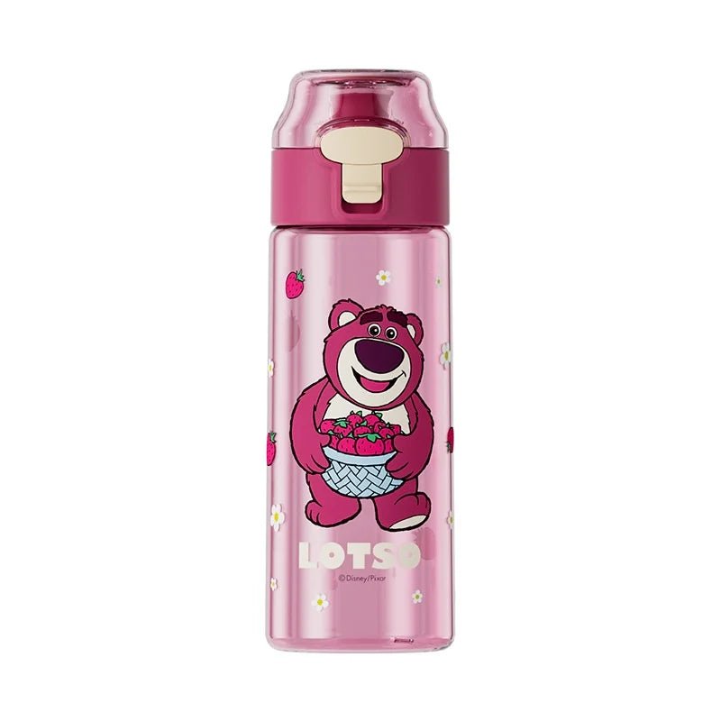 550ml Cartoon Clear Water Bottle - itzy bitsy