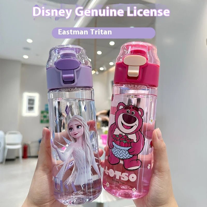 550ml Cartoon Clear Water Bottle - itzy bitsy