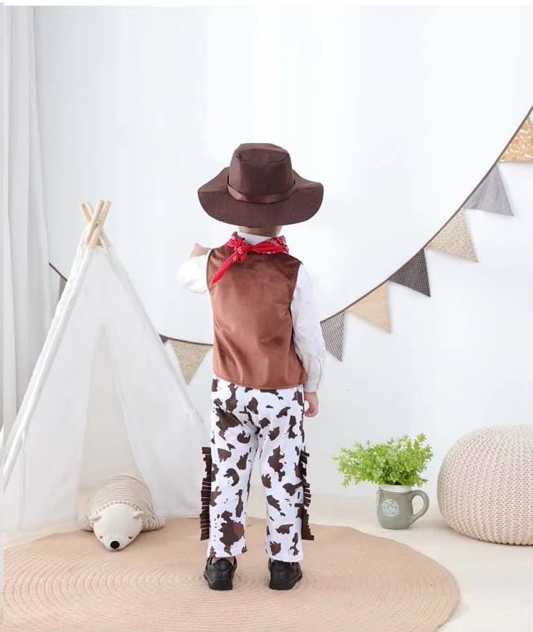 5pcs Kids Cowboy Costume Set - itzy bitsy