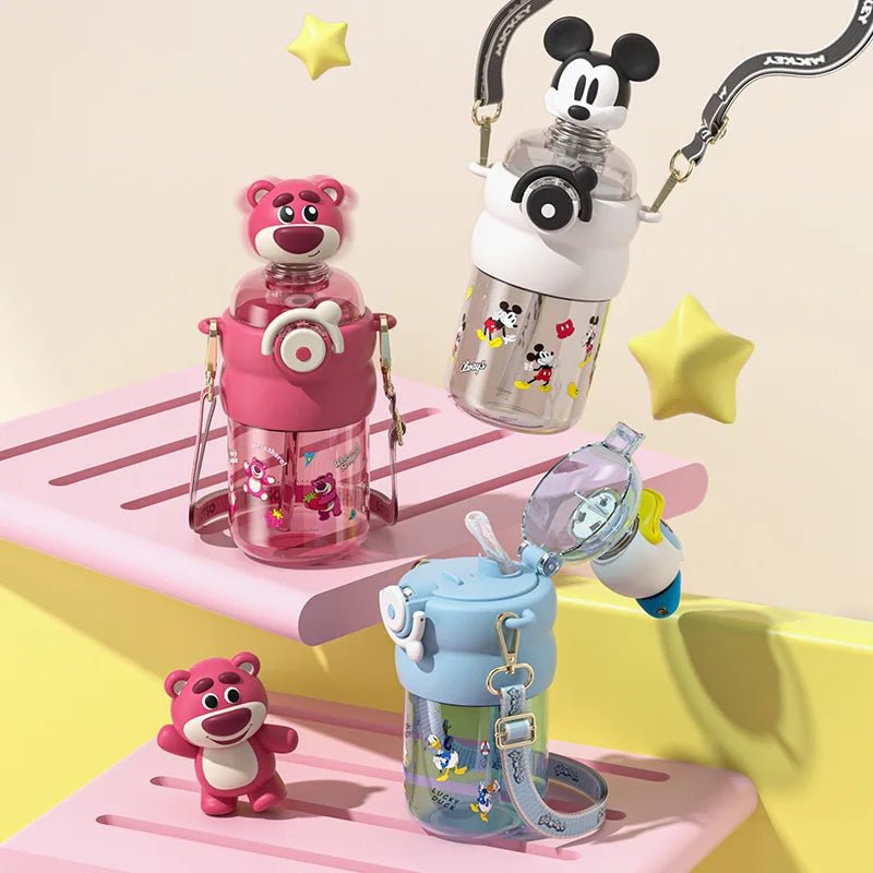 600ml Shake Head Water Bottle - itzy bitsy