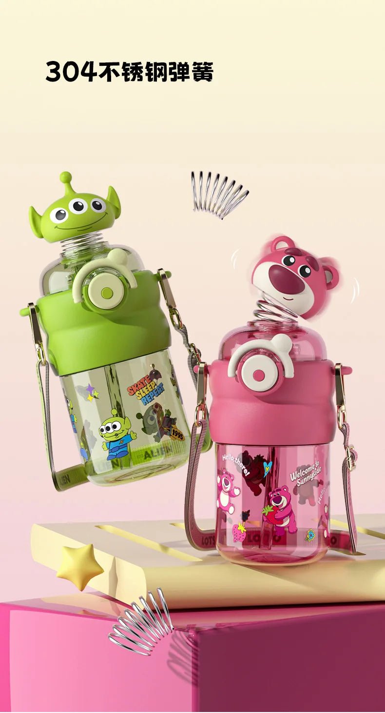 600ml Shake Head Water Bottle - itzy bitsy