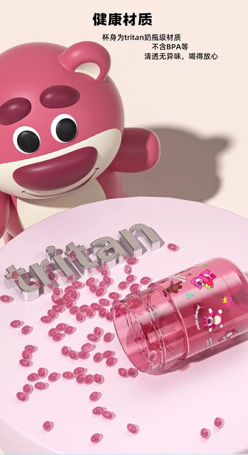 600ml Shake Head Water Bottle - itzy bitsy