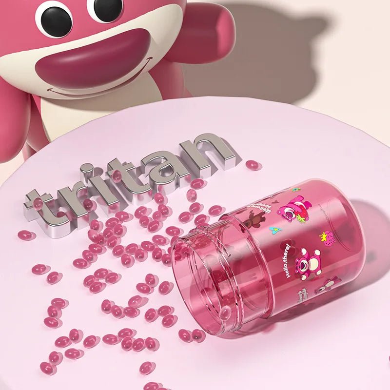 600ml Shake Head Water Bottle - itzy bitsy