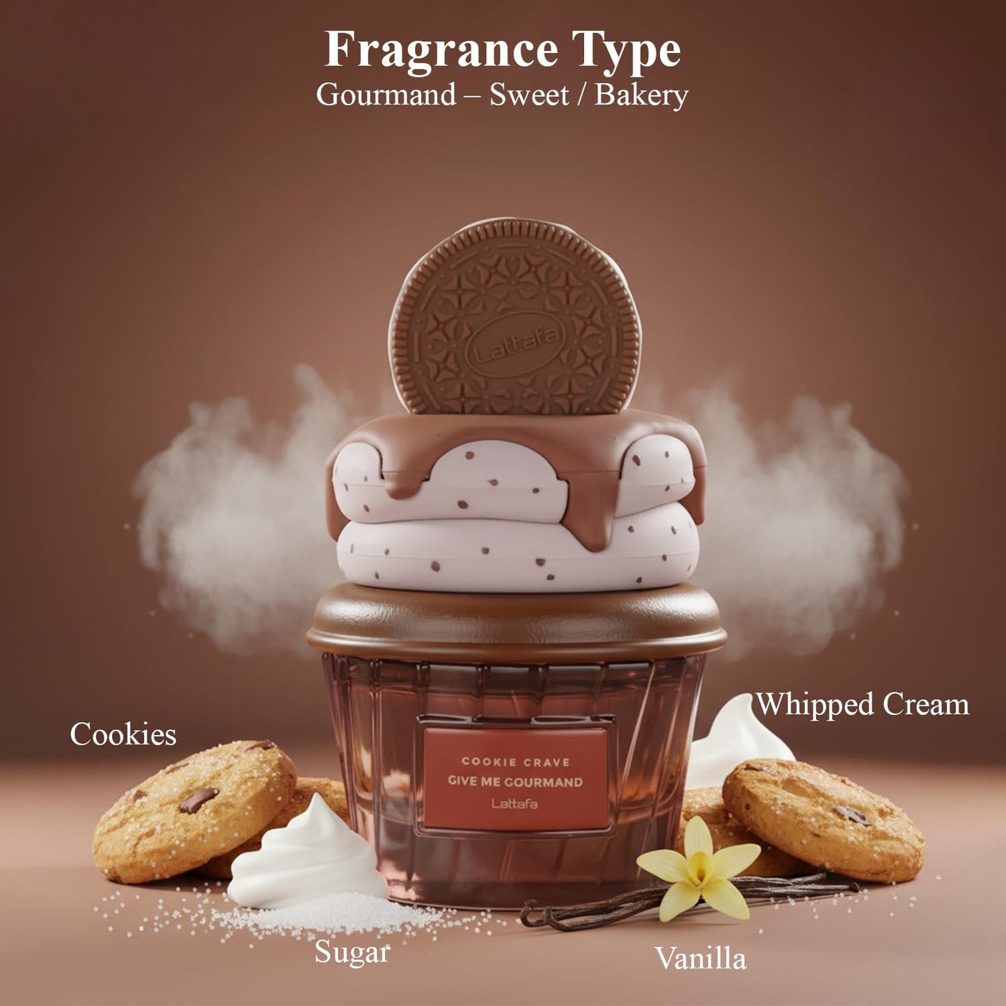 Lattafa Cookie Crave Eau de Parfum 75ml