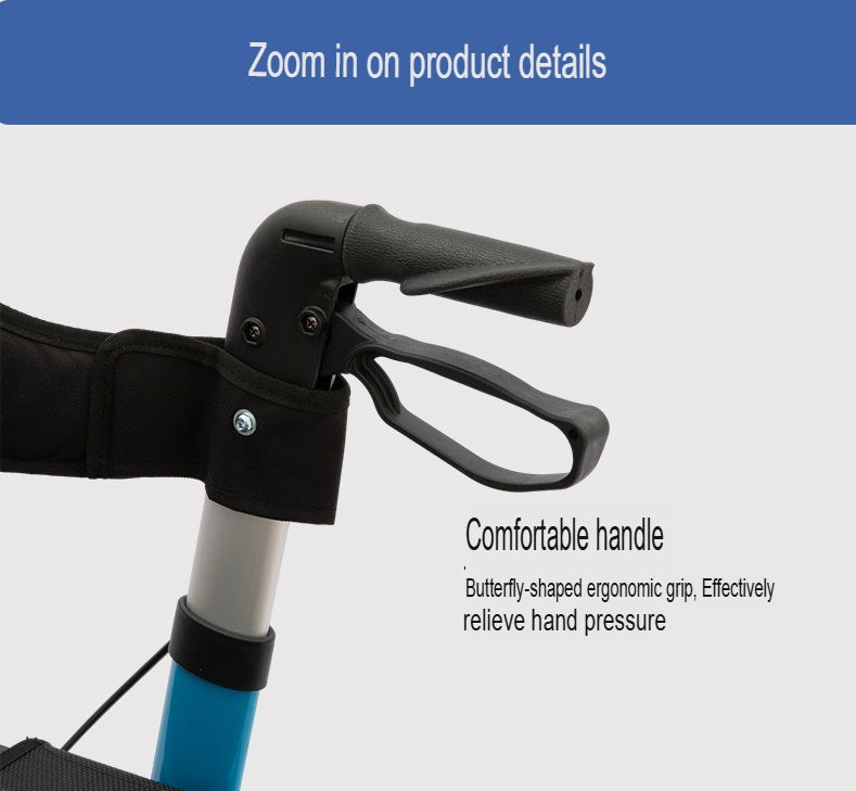 Multi-functional Elderly four-wheel Walker