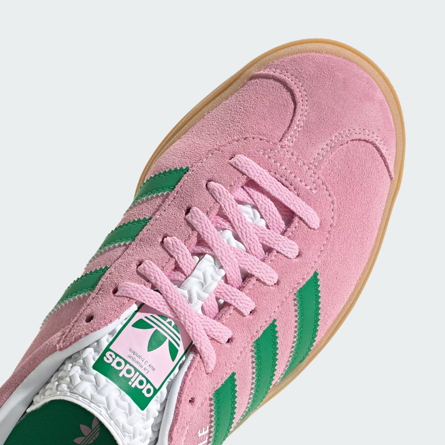 Pink/Green Gazelle Bold Shoes