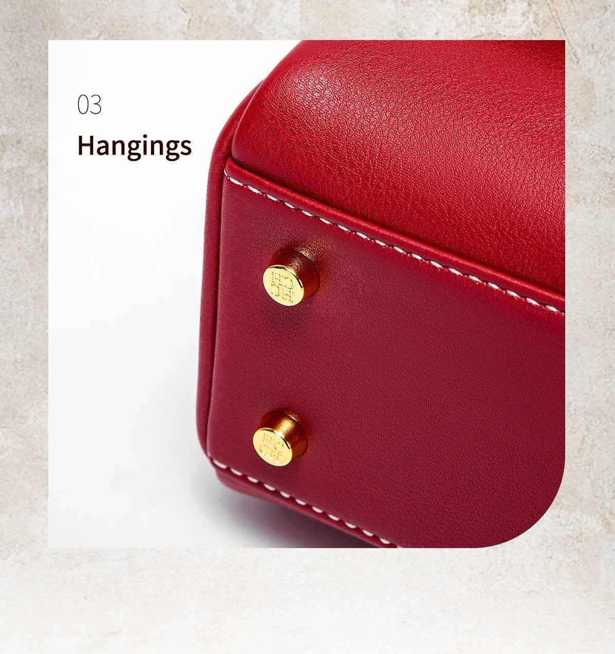 CHCH Women's Magnetic Flip Cover Crossbody Bag