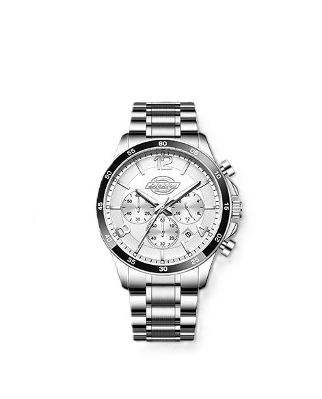 Dickies Watch Men's Steel Belt Business Fashion Three Eyes Multifunctional Men's Watch 2024 Trend New CL587