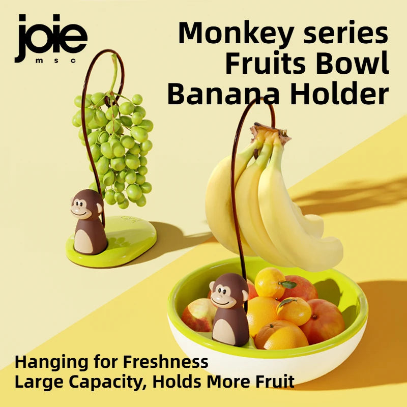 Joie Monkey Series - Banana hanger / Fruit Bowl / Timer / Measuring Spoon / Banana Holder / Clipsr