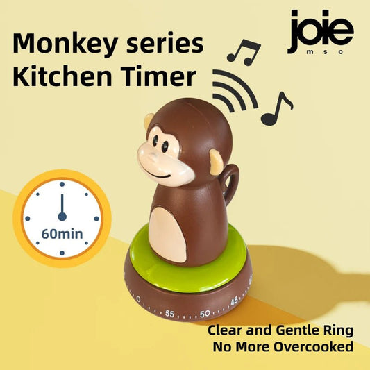 Joie Monkey Series - Banana hanger / Fruit Bowl / Timer / Measuring Spoon / Banana Holder / Clipsr - itzy bitsy