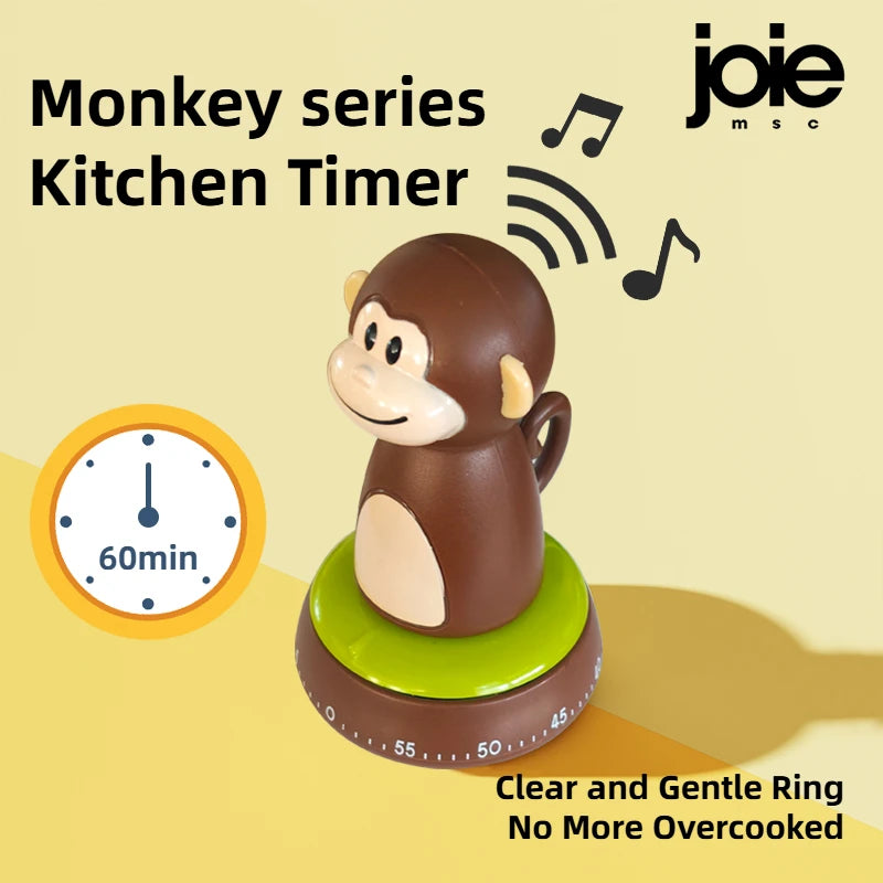 Joie Monkey Series - Banana hanger / Fruit Bowl / Timer / Measuring Spoon / Banana Holder / Clipsr