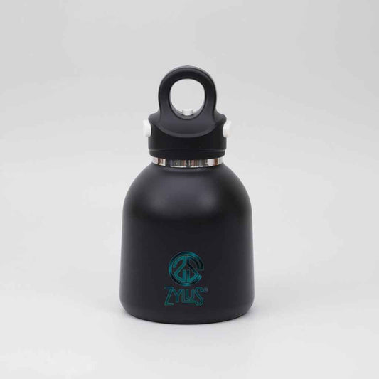 Kids Insulated Twist Free Water Bottle - Black 400ml