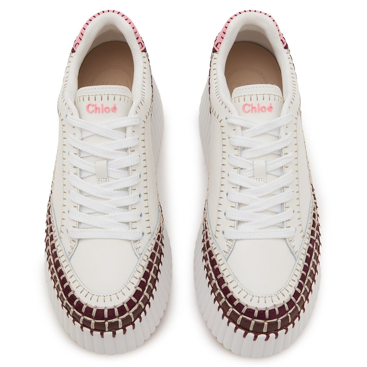 Chloé Nama wedge sneaker