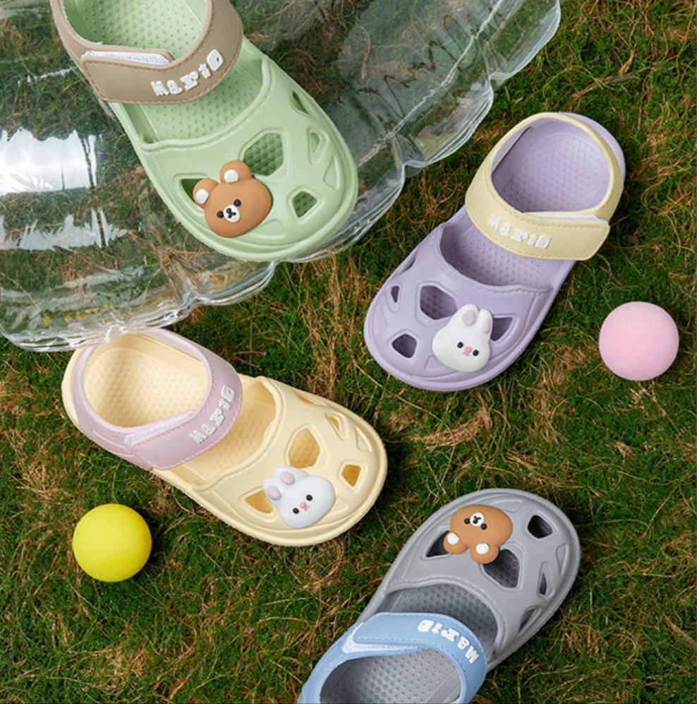 Cheerful Mario Kids Cute Cartoon Slippers - Itzy bitsy