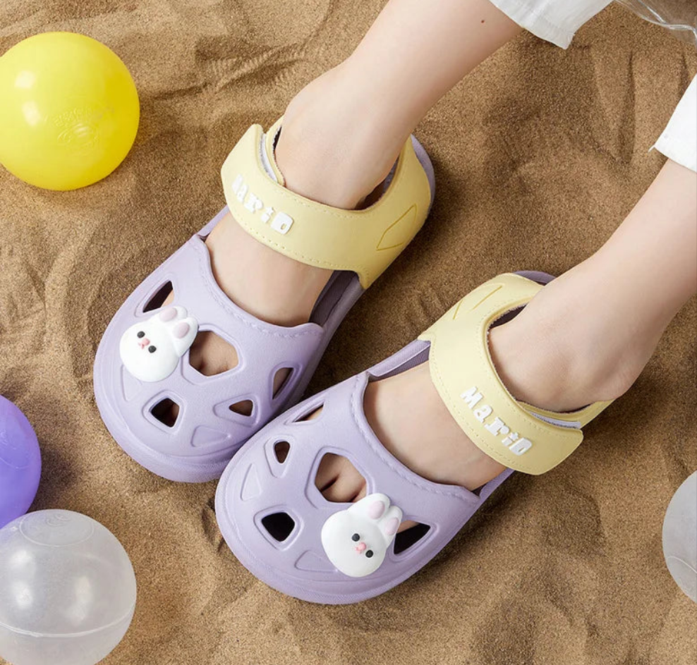 Cheerful Mario Kids Cute Cartoon Slippers - Itzy bitsy