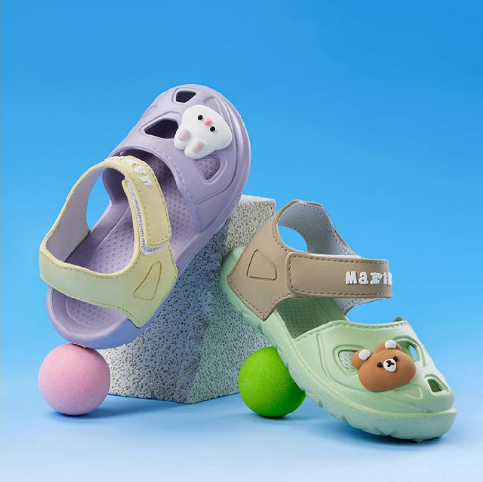 Cheerful Mario Kids Cute Cartoon Slippers - Itzy bitsy